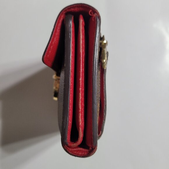 Louis Vuitton Brown Damier Ebene Canvas Koala Compact Wallet - Picture 5 of 12